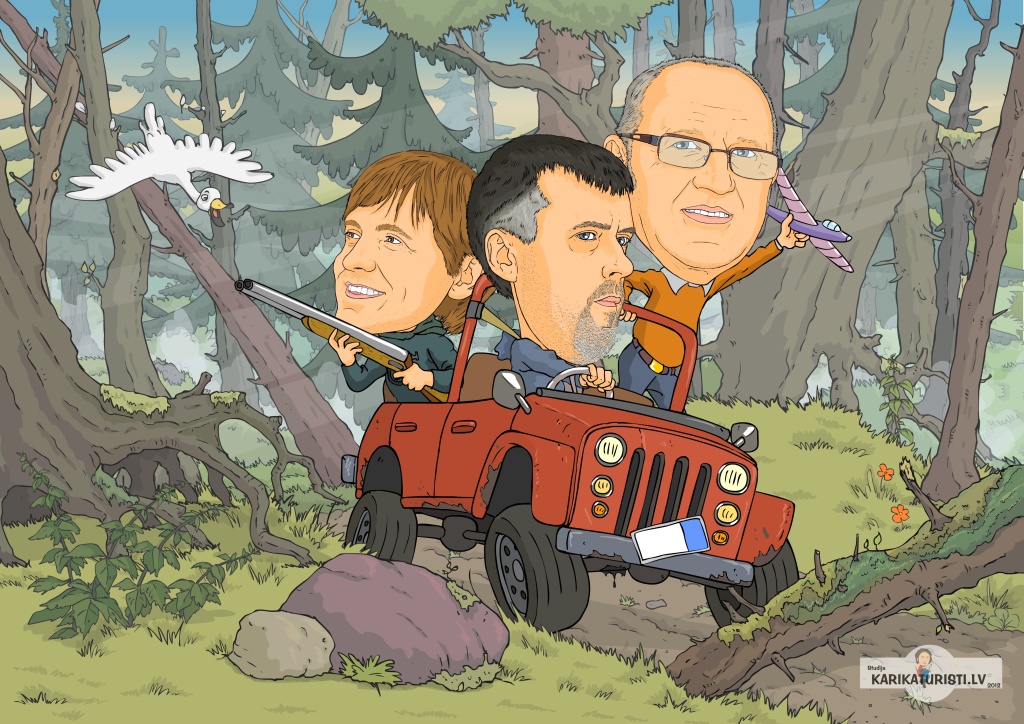 karikatūra trio mežs mednieks modelis lidmašīna bārda lielgabals krosa transportlīdzeklis putns